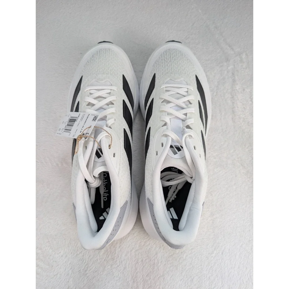 Adidas Duramo SL2 Running Sneakers Mens sz 12 White‎ Black Halo Silver NIB.